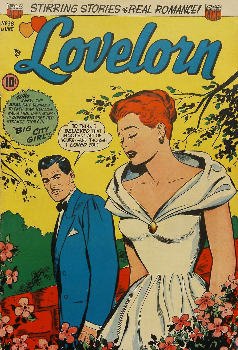 Comic Book Cover For Lovelorn 38