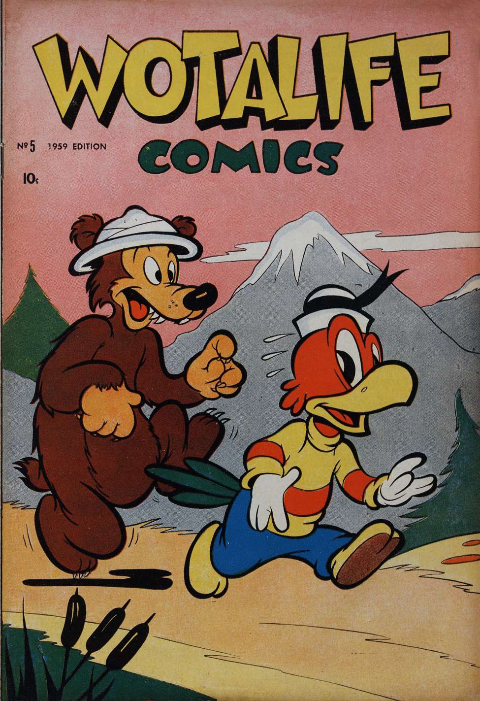 Book Cover For Wotalife Comics 5