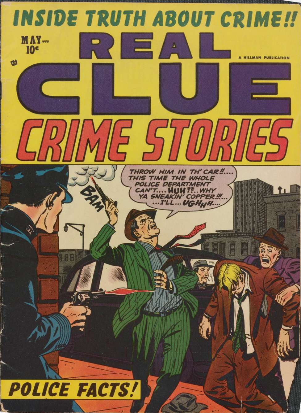 Book Cover For Real Clue Crime Stories v8 3