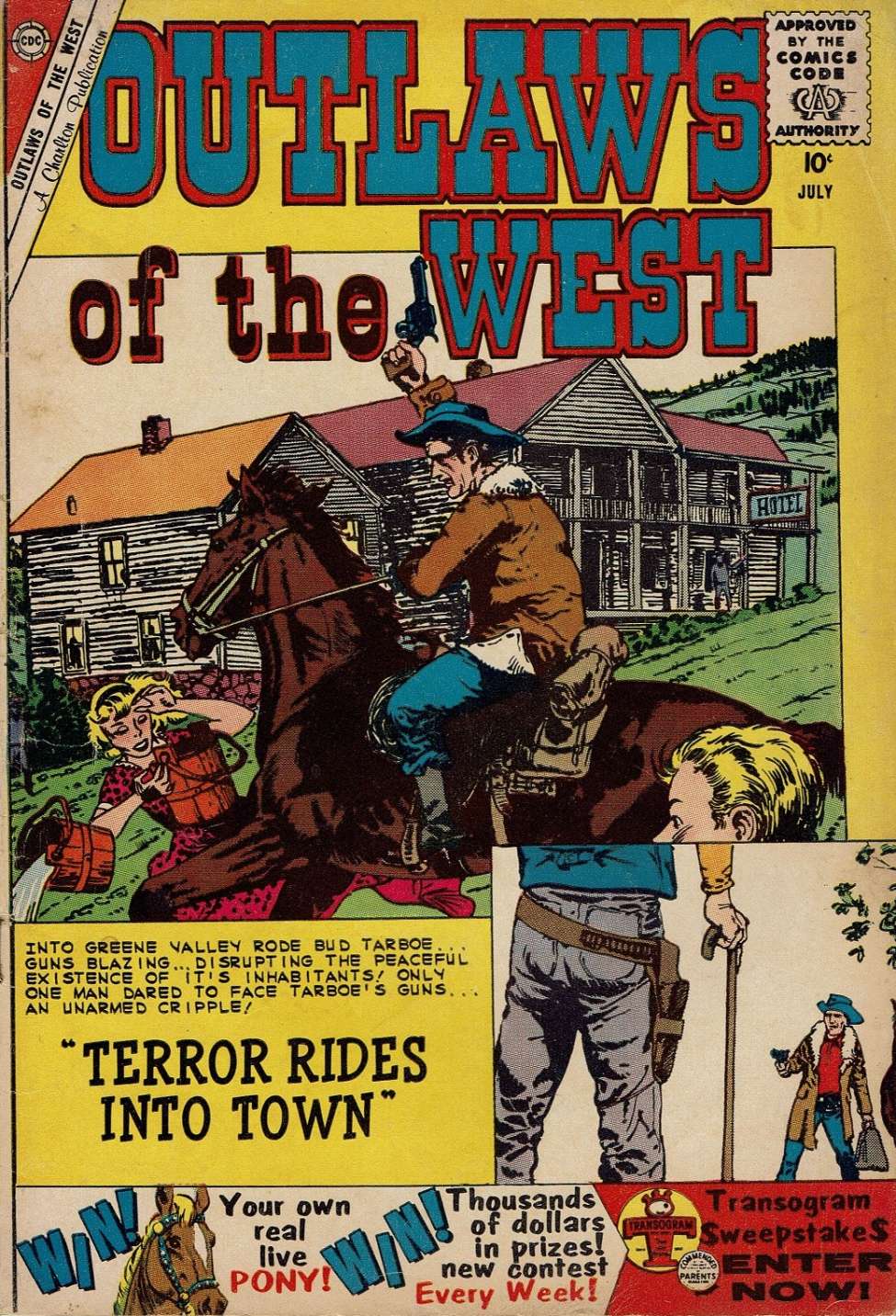 Book Cover For Outlaws of the West 26