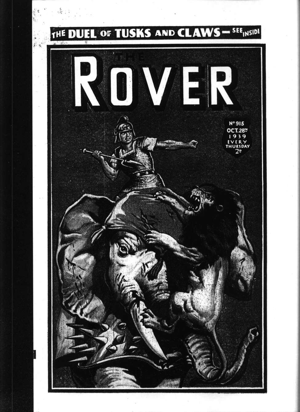 Book Cover For The Rover 915