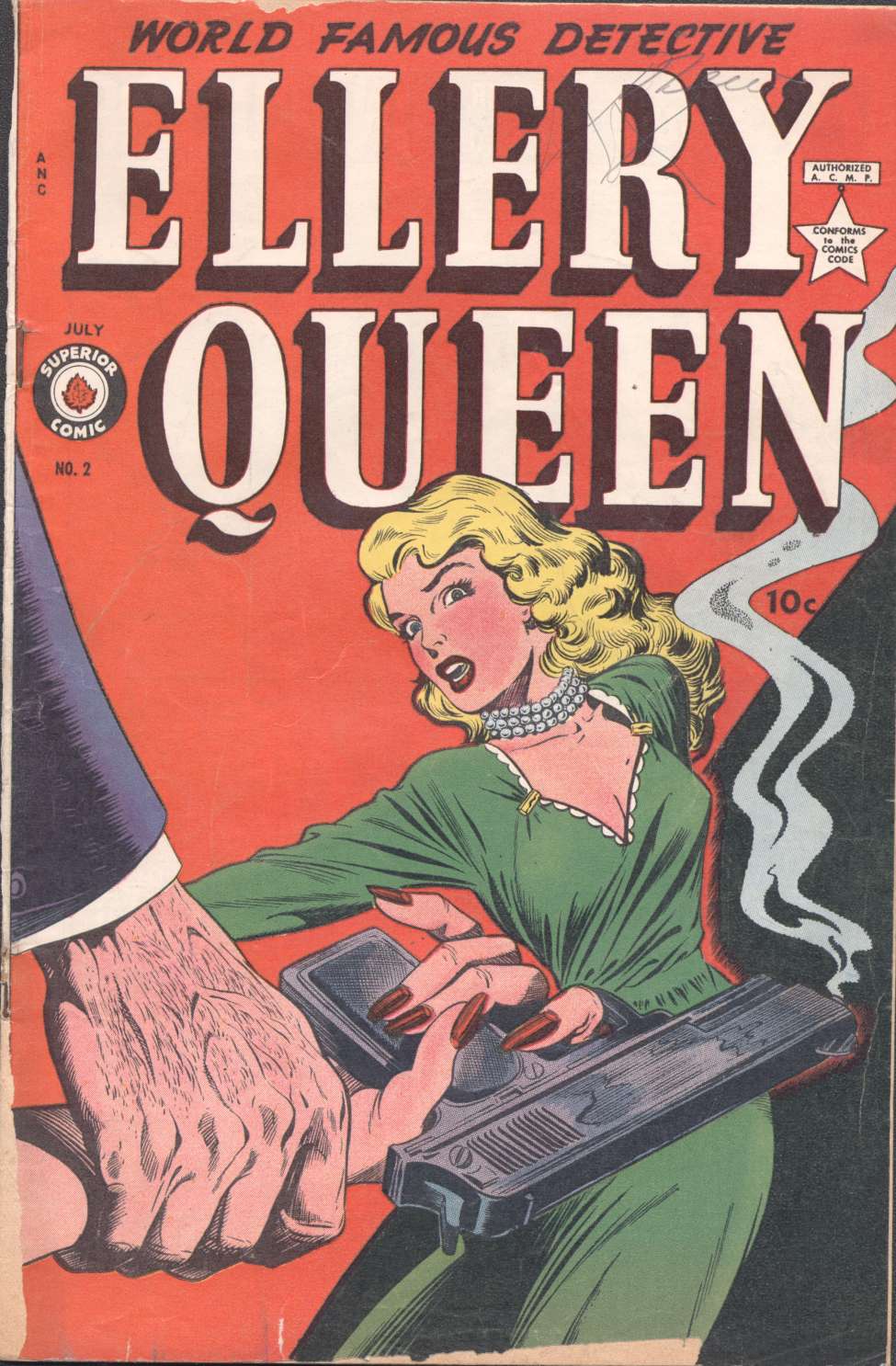 Book Cover For Ellery Queen 2