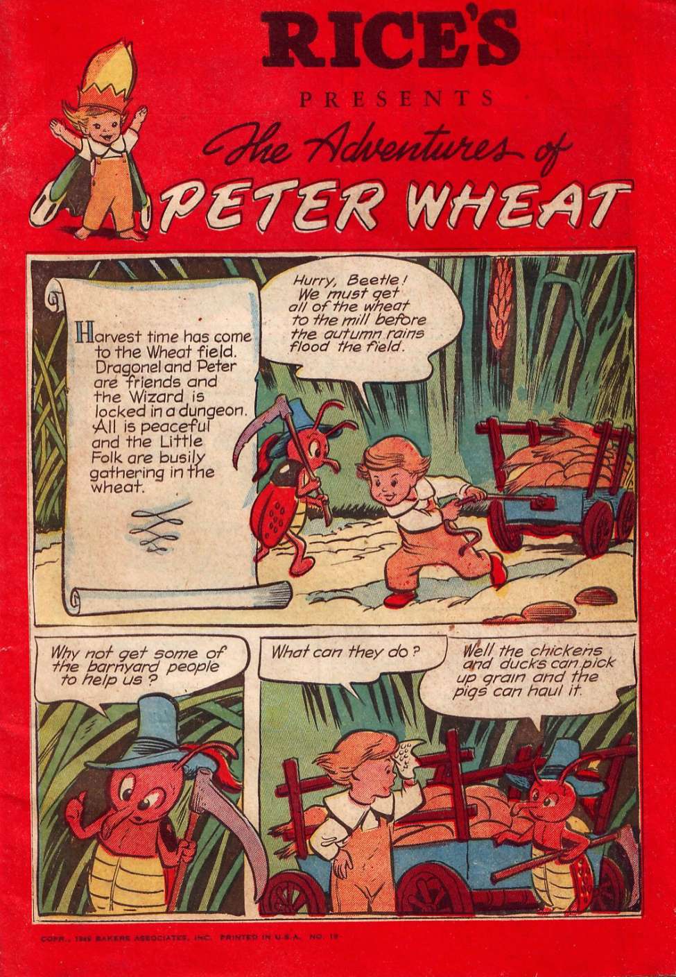 Book Cover For The Adventures of Peter Wheat 19