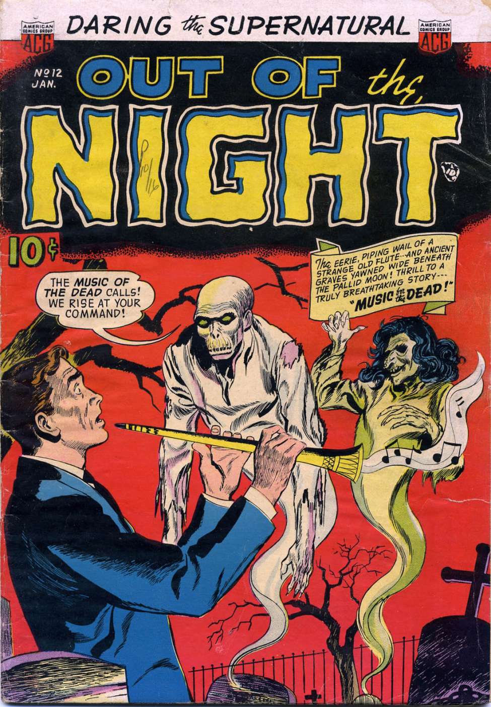 Comic Book Cover For Out of the Night 12