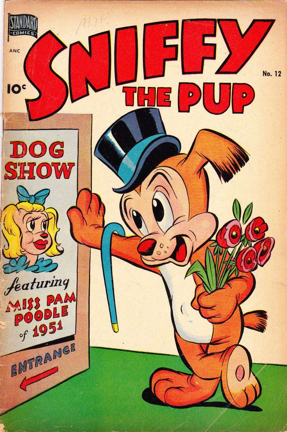 Comic Book Cover For Sniffy the Pup 12