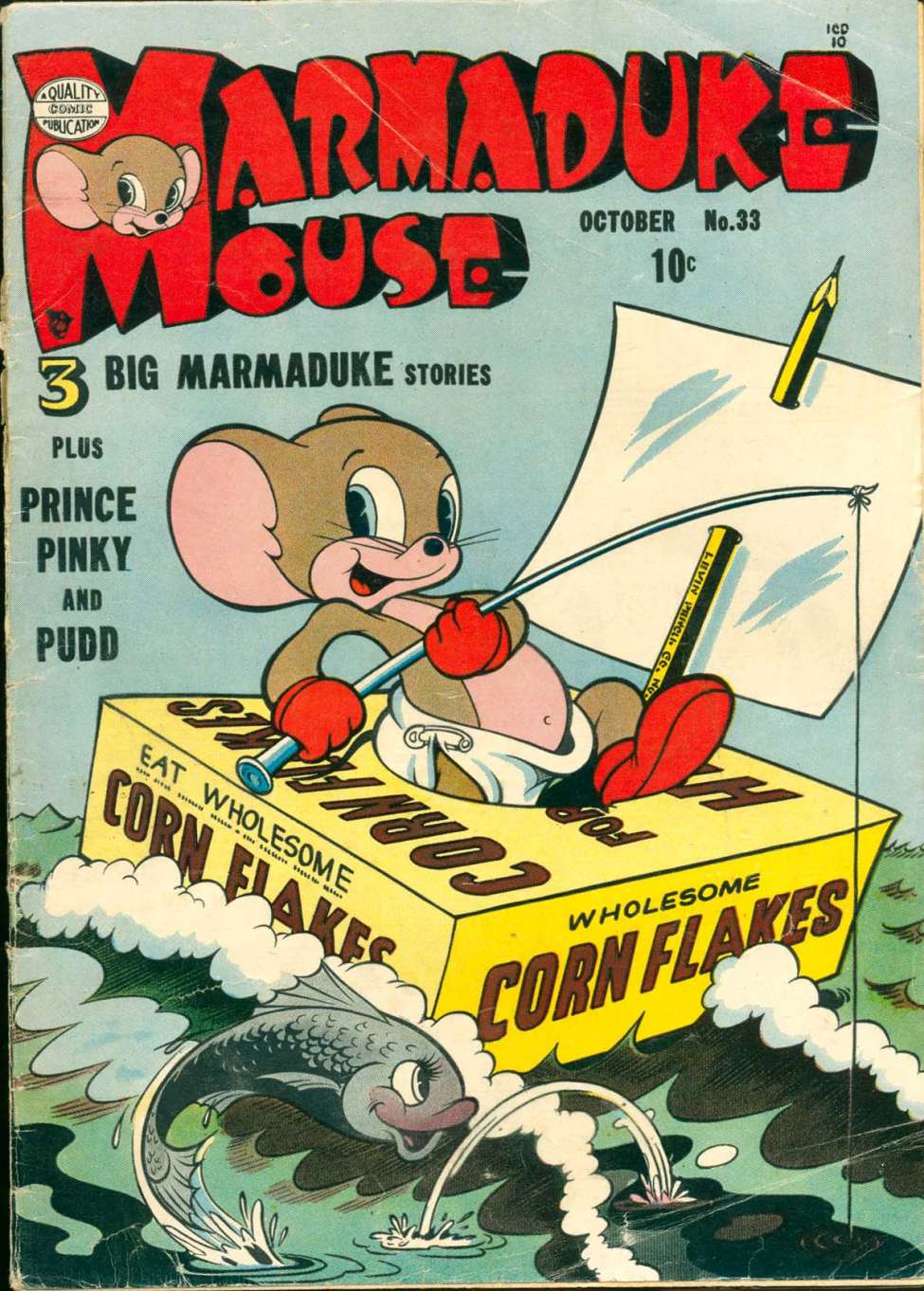 Comic Book Cover For Marmaduke Mouse 33