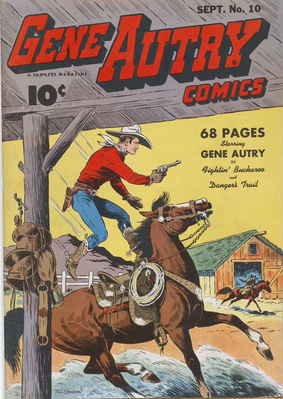Book Cover For Gene Autry Comics 10