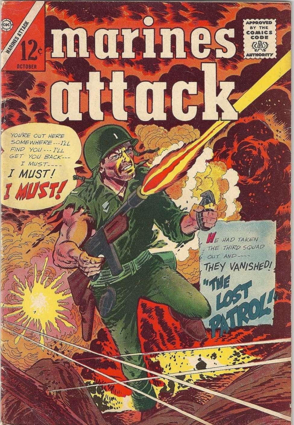 Comic Book Cover For Marines Attack 7