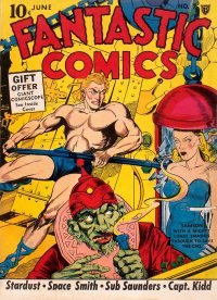 Large Thumbnail For Fantastic Comics 7 - Version 1
