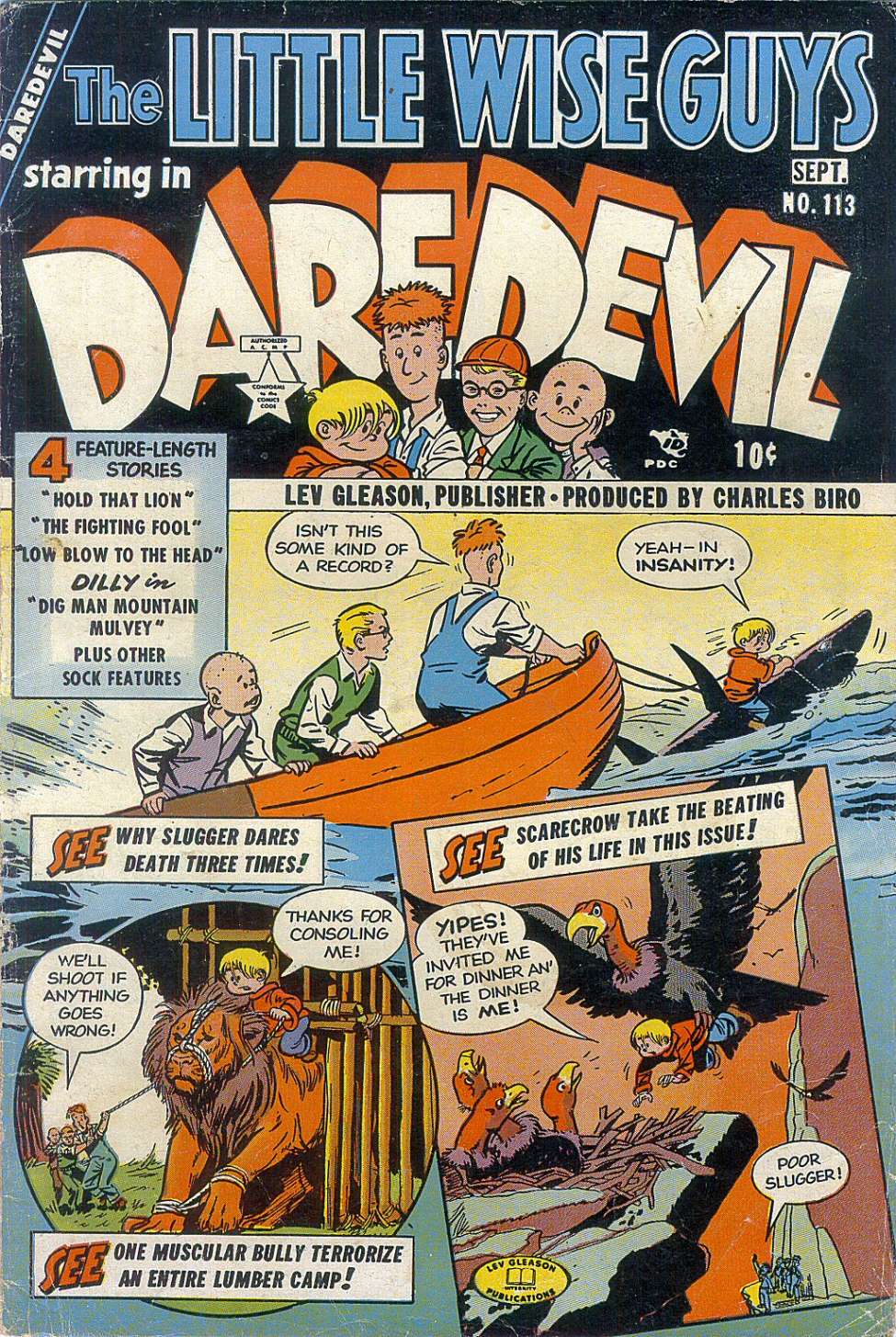Comic Book Cover For Daredevil Comics 113