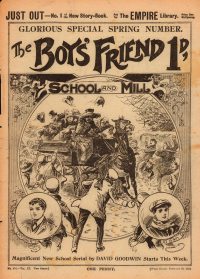 Large Thumbnail For The Boys' Friend 454 - School and Mill