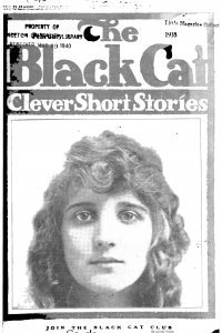 Large Thumbnail For The Black Cat v23 5 - The Head of Cromwell - Vincent Starrett