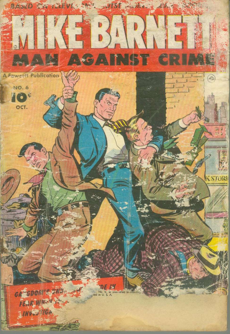 Comic Book Cover For Mike Barnett Man Against Crime 6