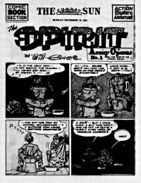 Large Thumbnail For The Spirit (1941-12-21) - Baltimore Sun (b/w)