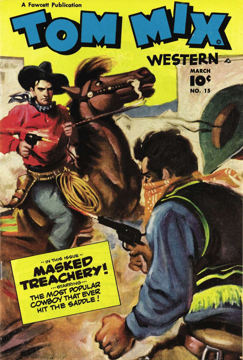Book Cover For Tom Mix Western 15
