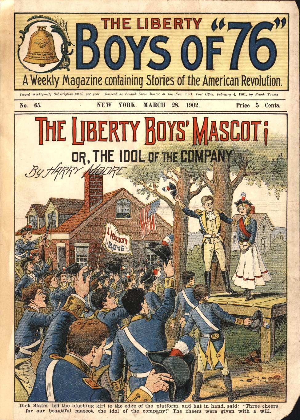 Book Cover For The Liberty Boys of 76 65 - The Liberty Boys' Mascot