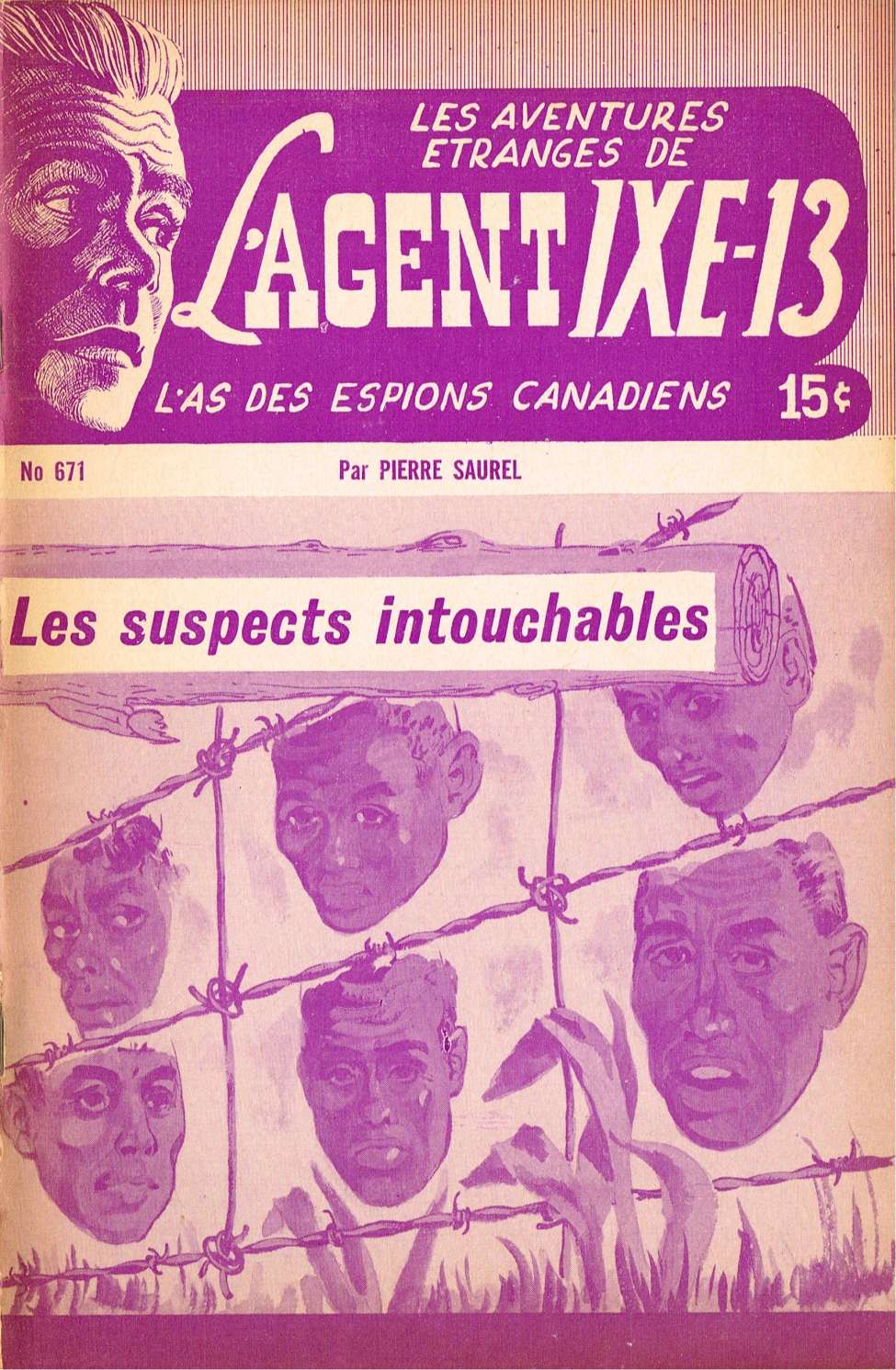 Book Cover For L'Agent IXE-13 v2 671 - Les suspects intouchables