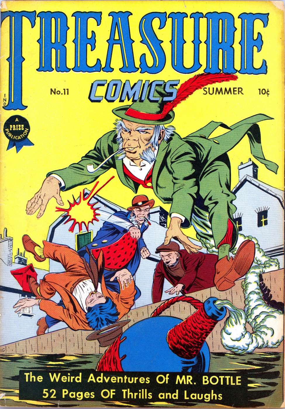 Comic Book Cover For Treasure Comics 11 - Version 1