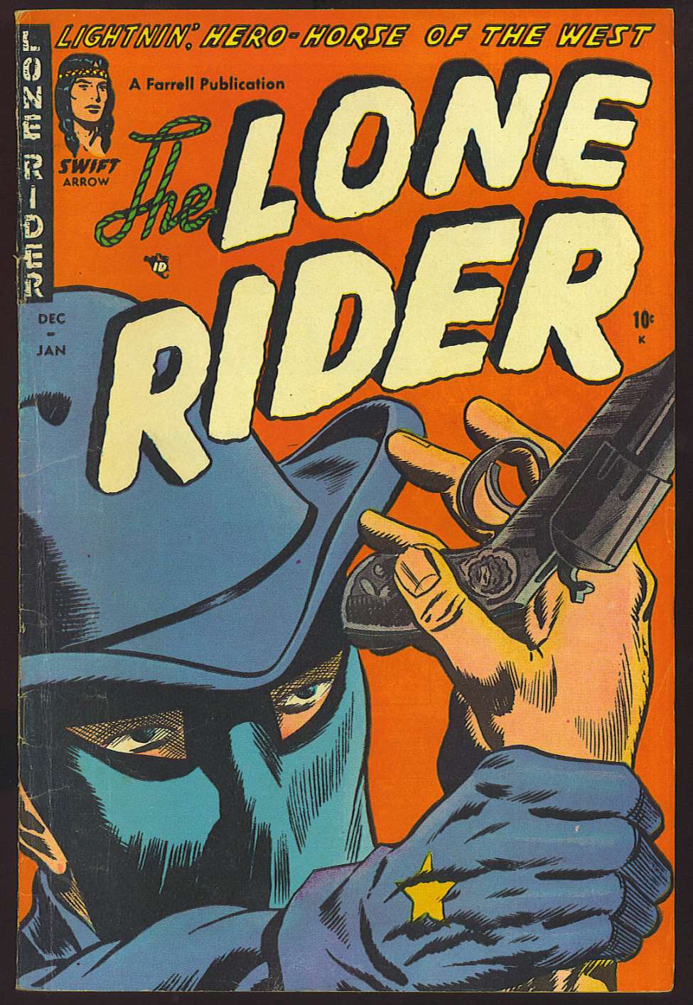 Book Cover For The Lone Rider 17