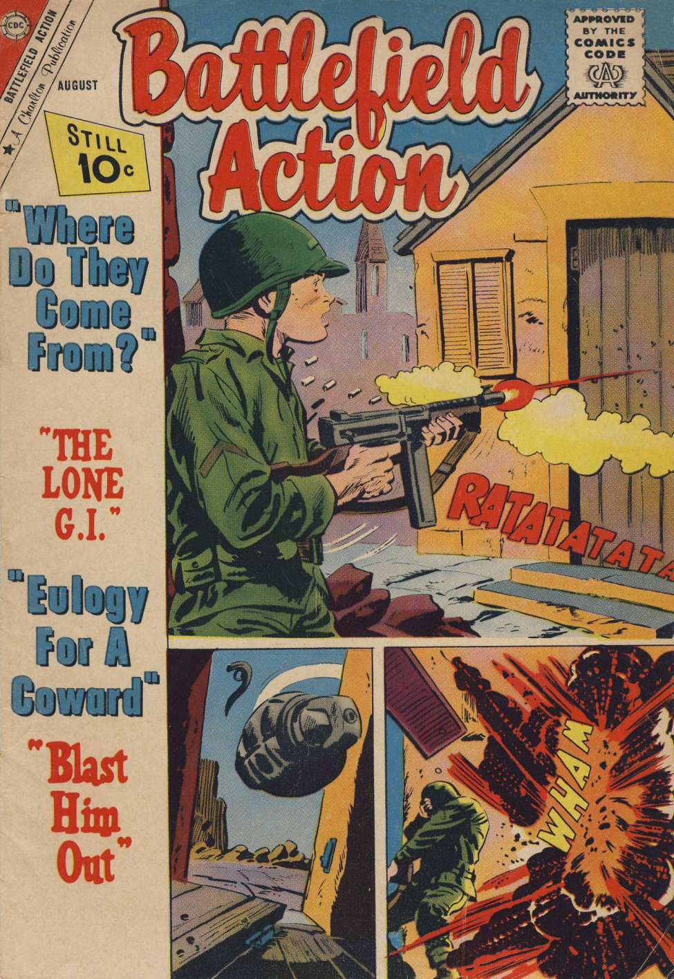 Comic Book Cover For Battlefield Action 37