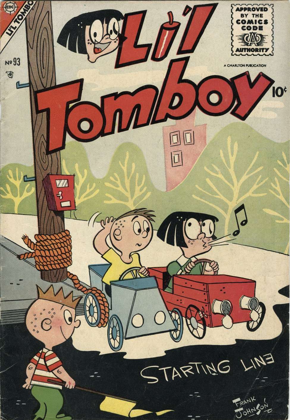 Comic Book Cover For Li'l Tomboy 93