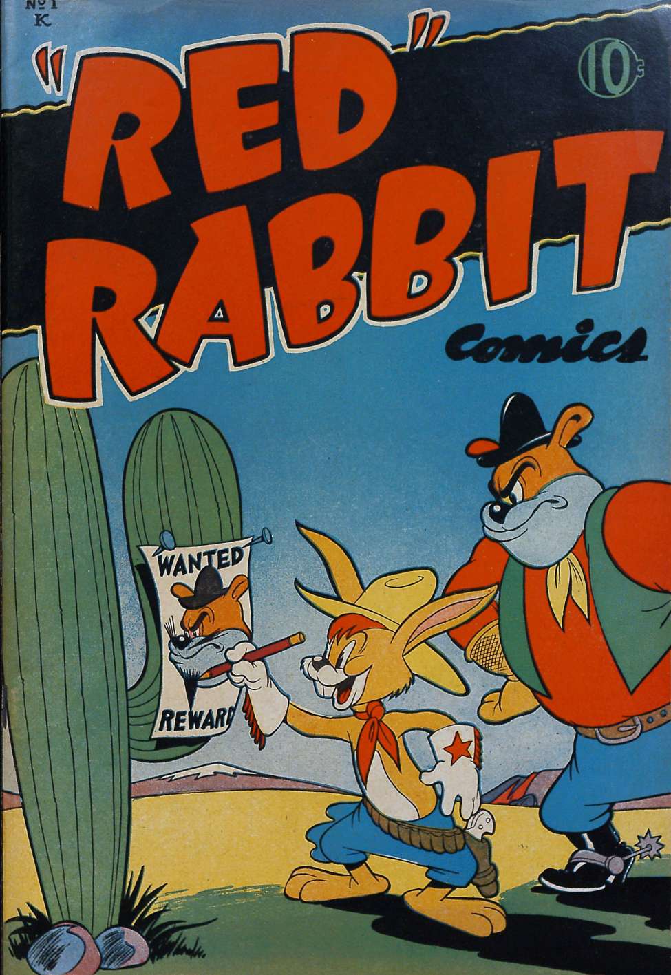 Comic Book Cover For Red Rabbit 1