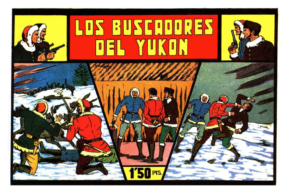 Comic Book Cover For Grandes Aventuras 4 - Los buscadores del Yukon