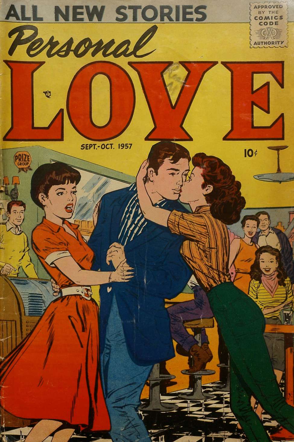Comic Book Cover For Personal Love v1 1
