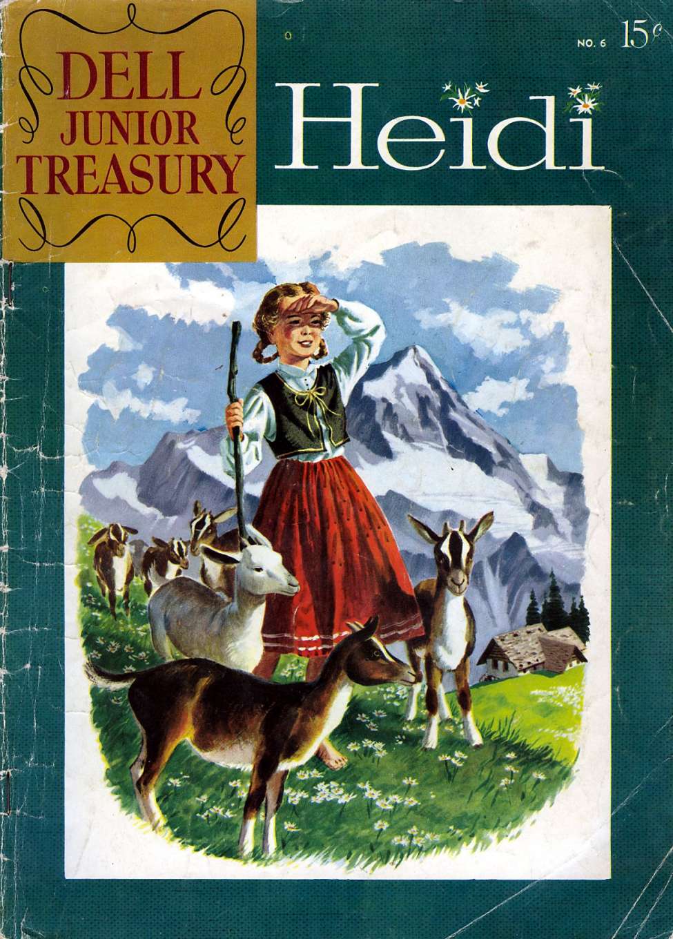 Book Cover For Dell Junior Treasury 6 - Heidi