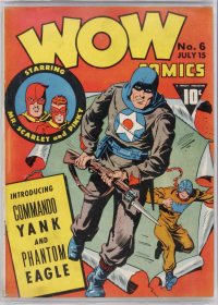 Large Thumbnail For Wow Comics 6 (paper/10 fiche) - Version 2