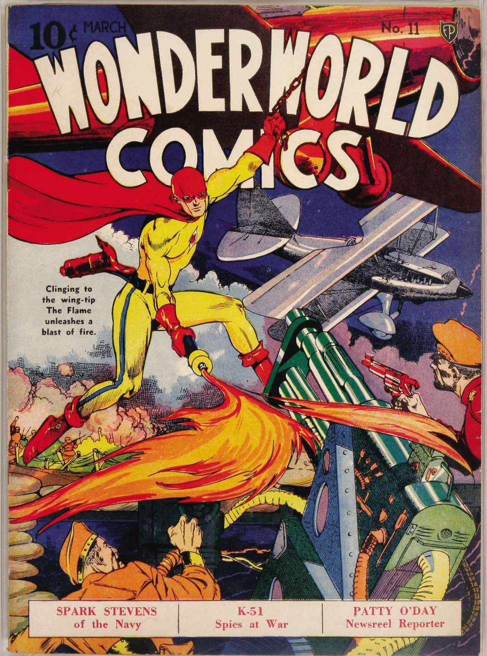 Book Cover For Wonderworld Comics 11