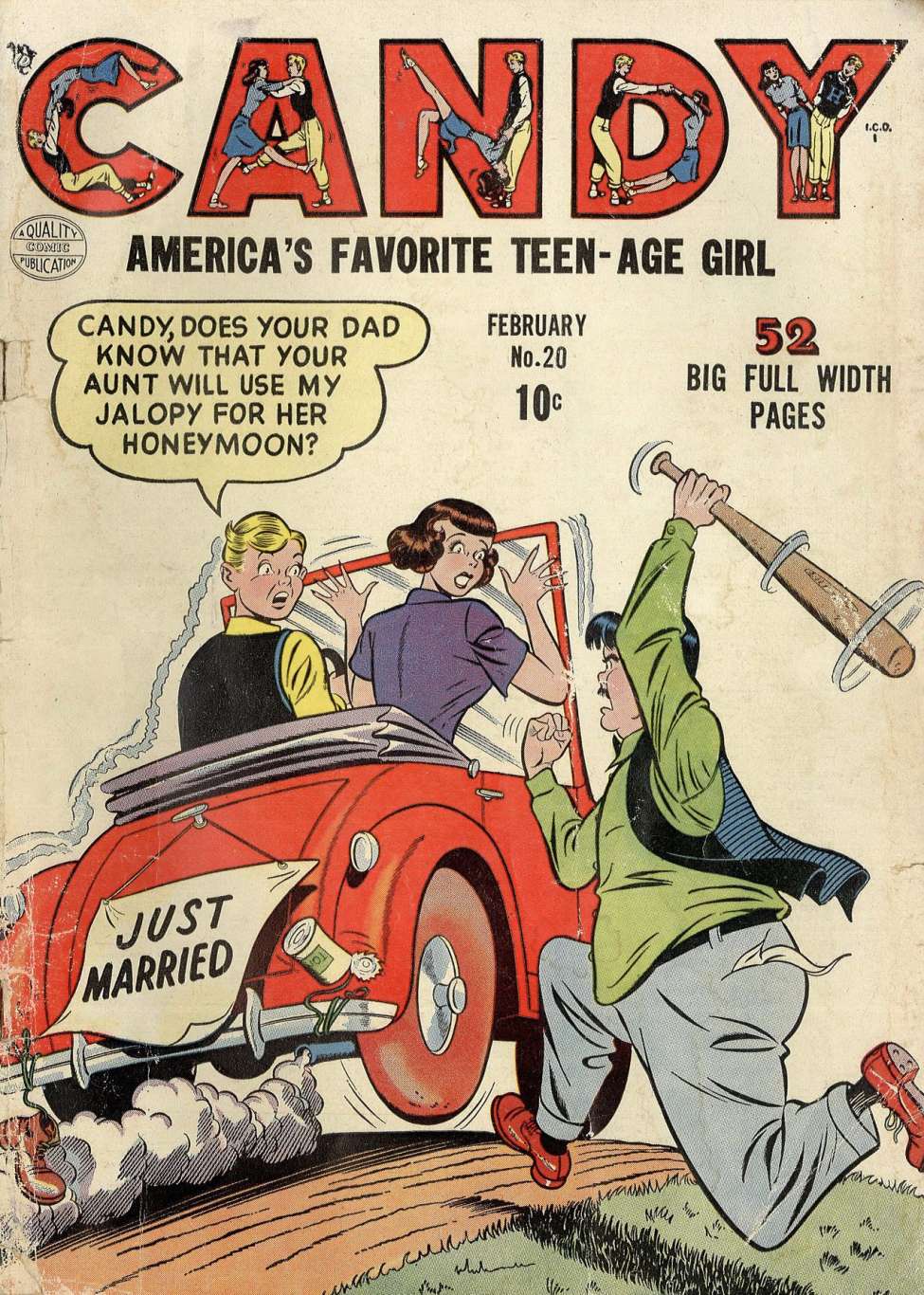 Comic Book Cover For Candy 20