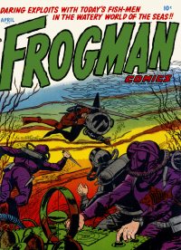 Large Thumbnail For Frogman Comics 10 (alt) - Version 2