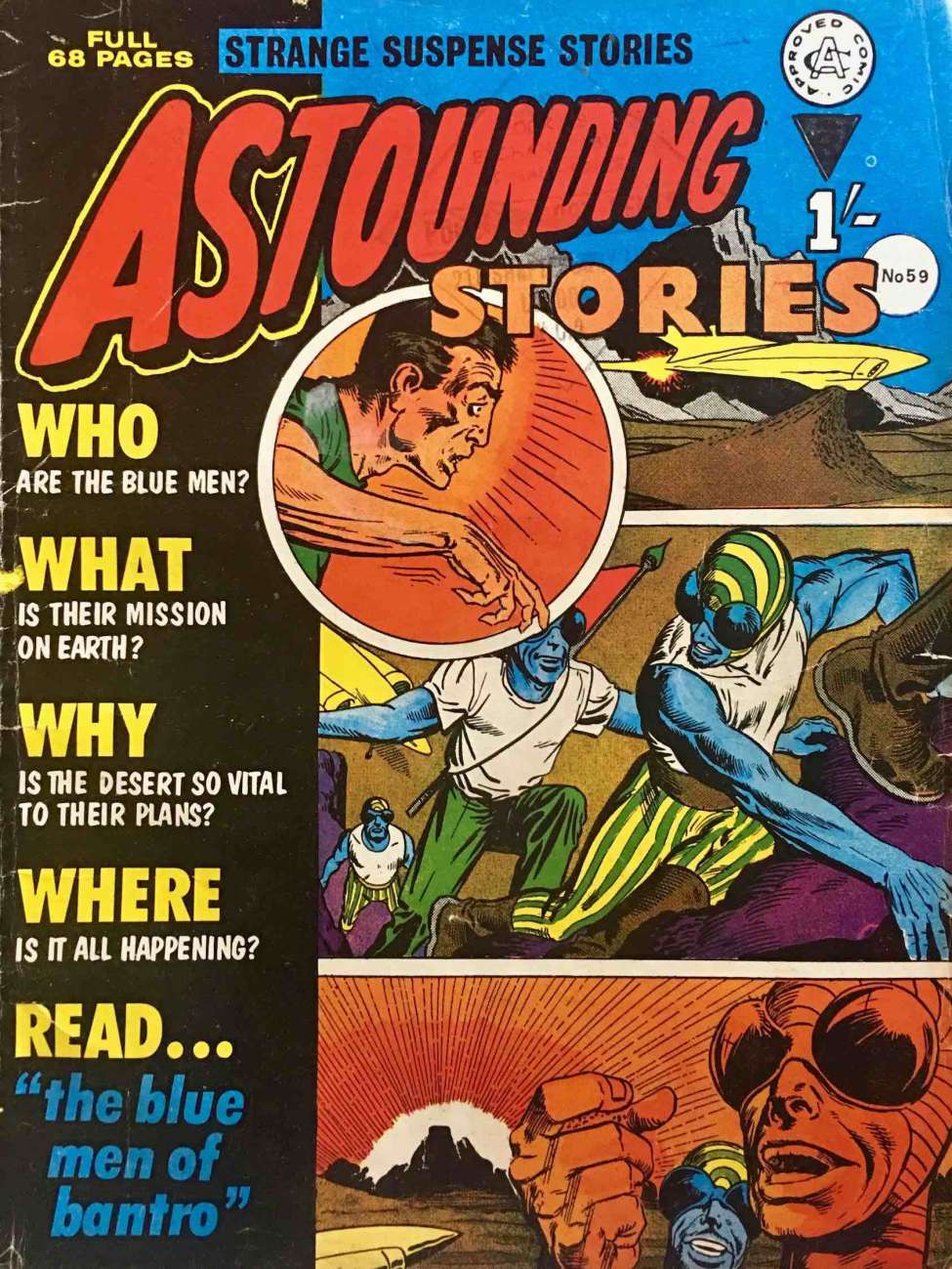 Book Cover For Astounding Stories 59