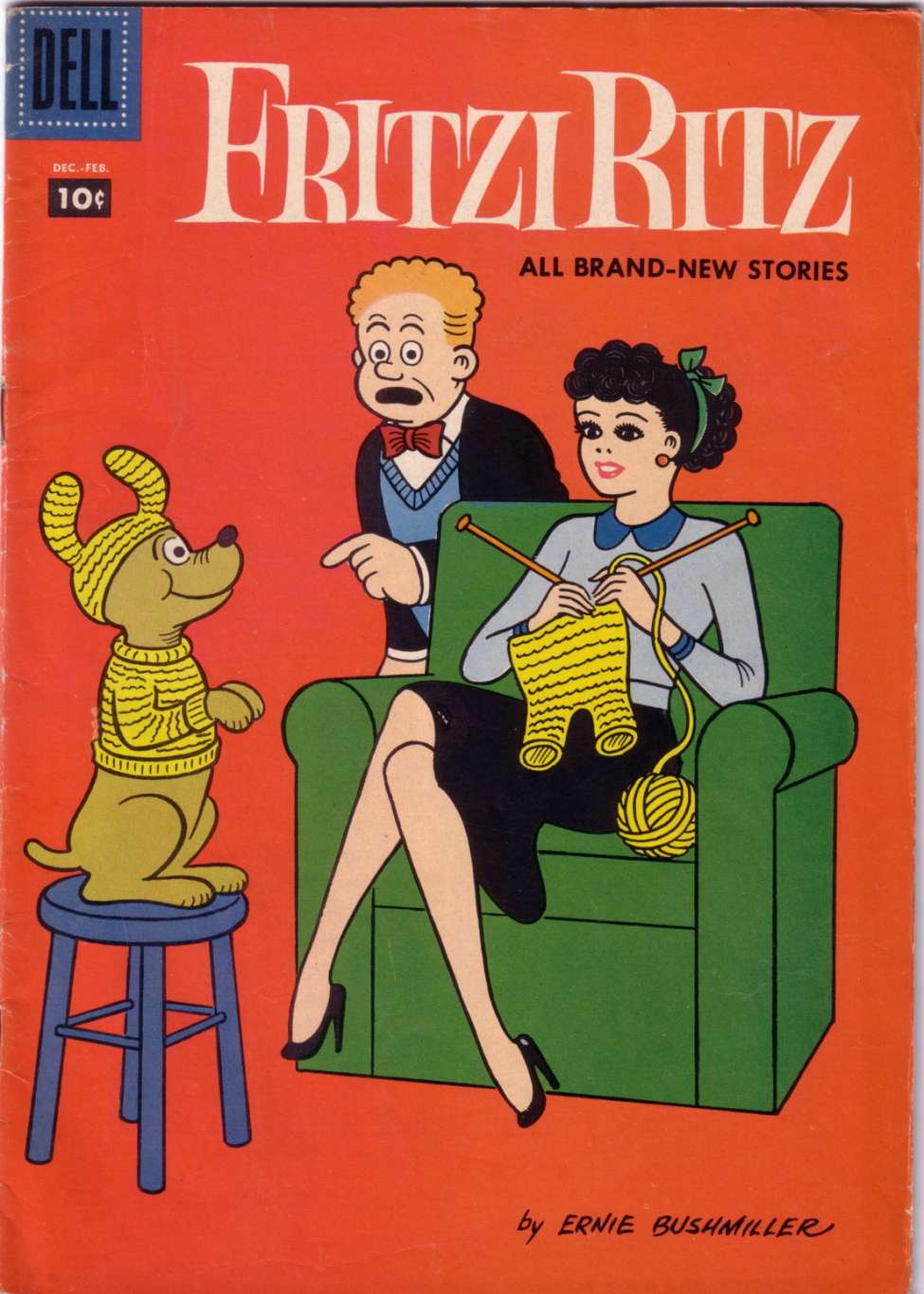 Comic Book Cover For Fritzi Ritz 56