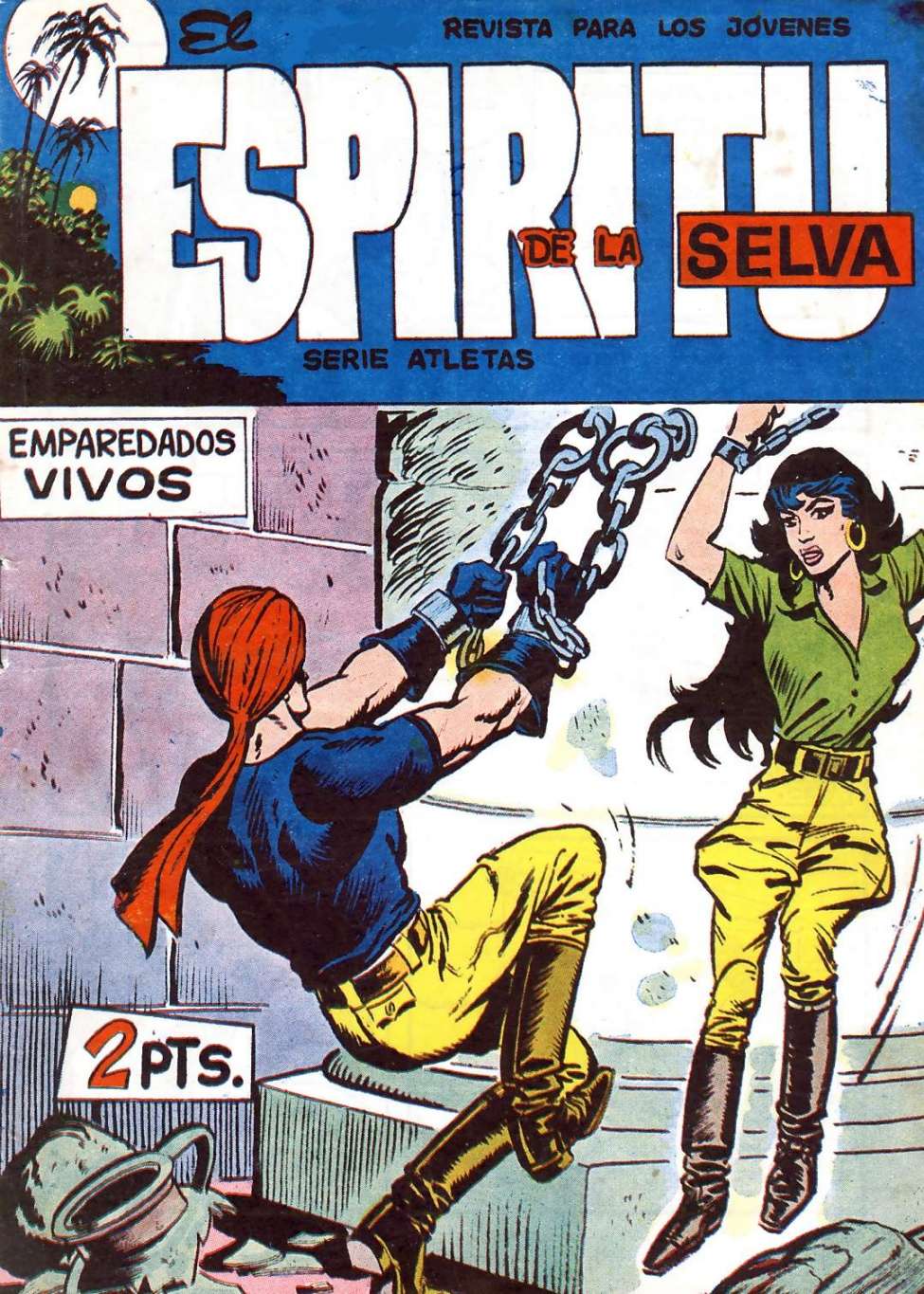 Comic Book Cover For El Espiritu De La Selva 21 - Emparedados Vivos