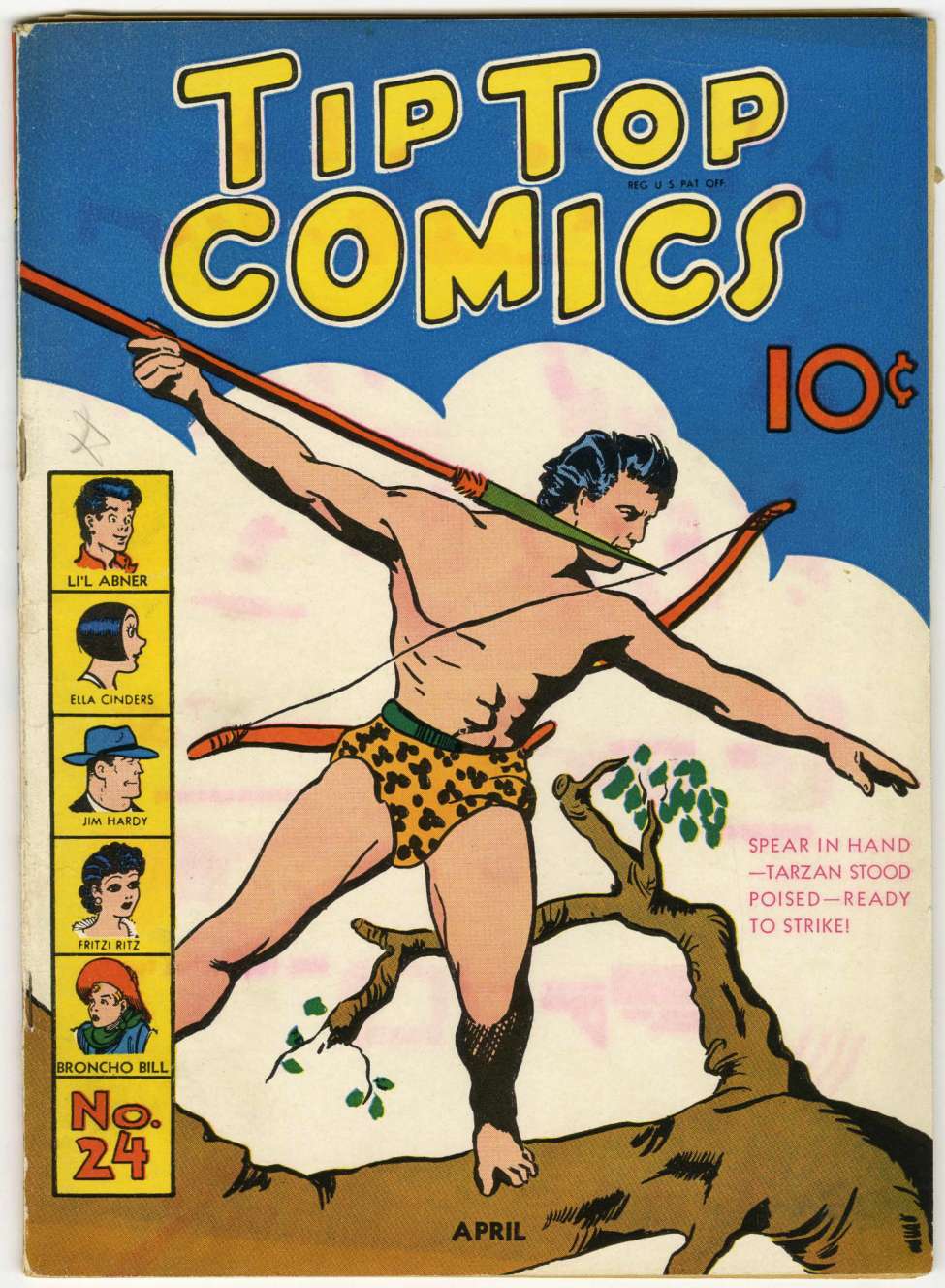 Comic Book Cover For Tip Top Comics 24