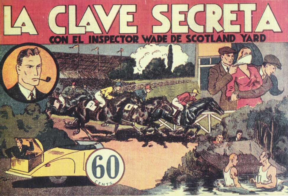 Comic Book Cover For El Inspector Wade de Scotland Yard 3 - La clave secreta