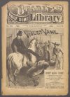 Cover For Beadle's Half Dime Library 741 - Violet Vane, the Ventriloquist Vidocq