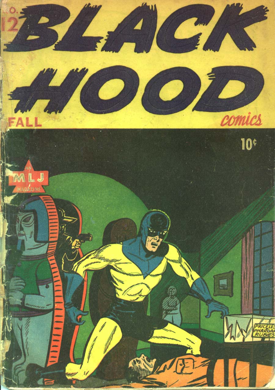 Book Cover For Black Hood Comics 12