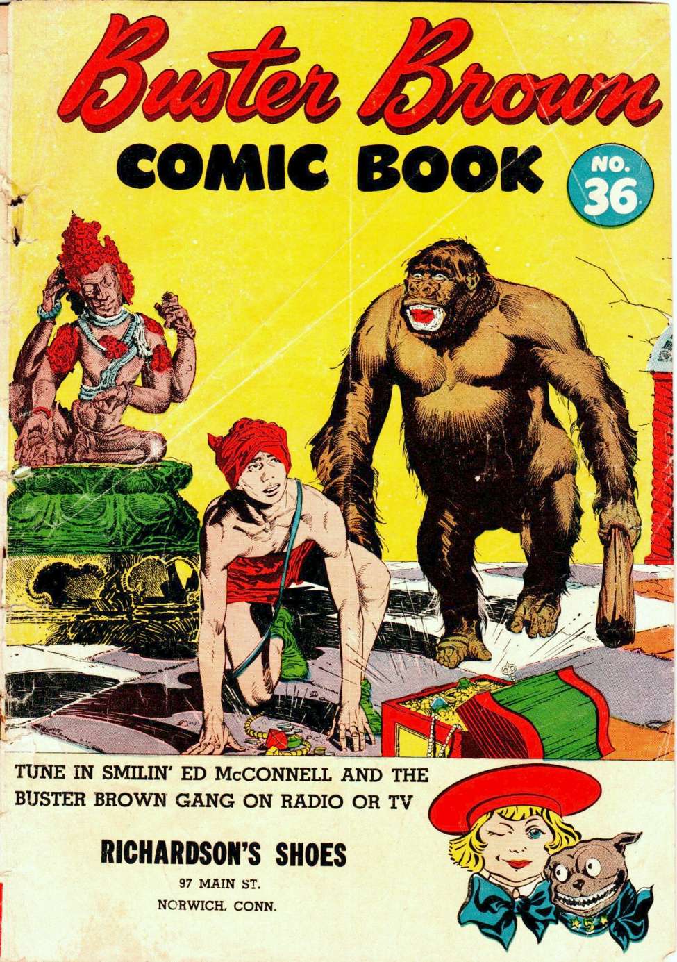 Comic Book Cover For Buster Brown 36