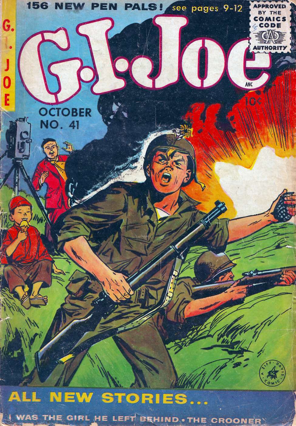 Comic Book Cover For G.I. Joe 41