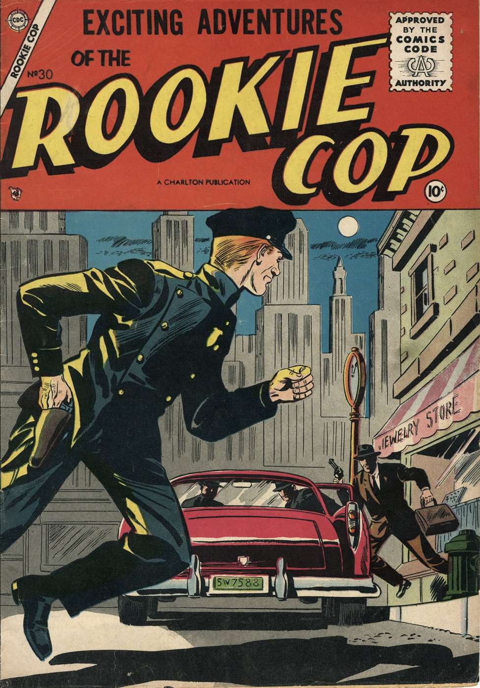 Comic Book Cover For Rookie Cop 30