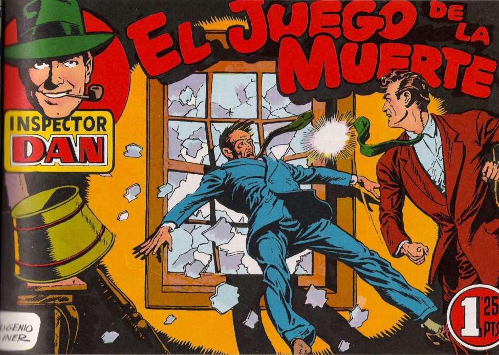 Comic Book Cover For Inspector Dan 3 - El Juego de la Muerte