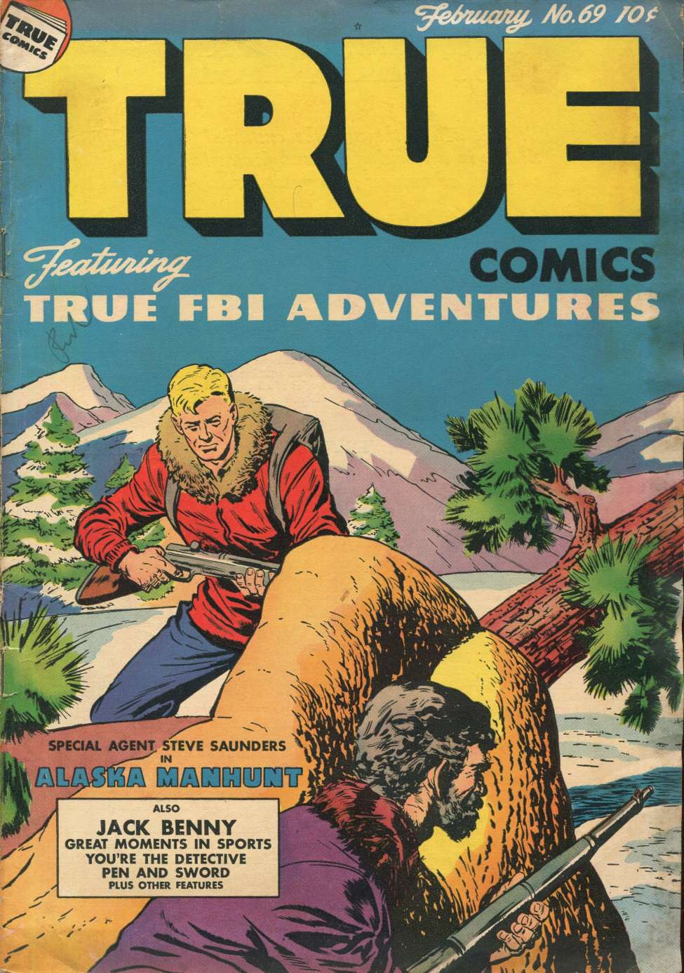 Book Cover For True Comics 69