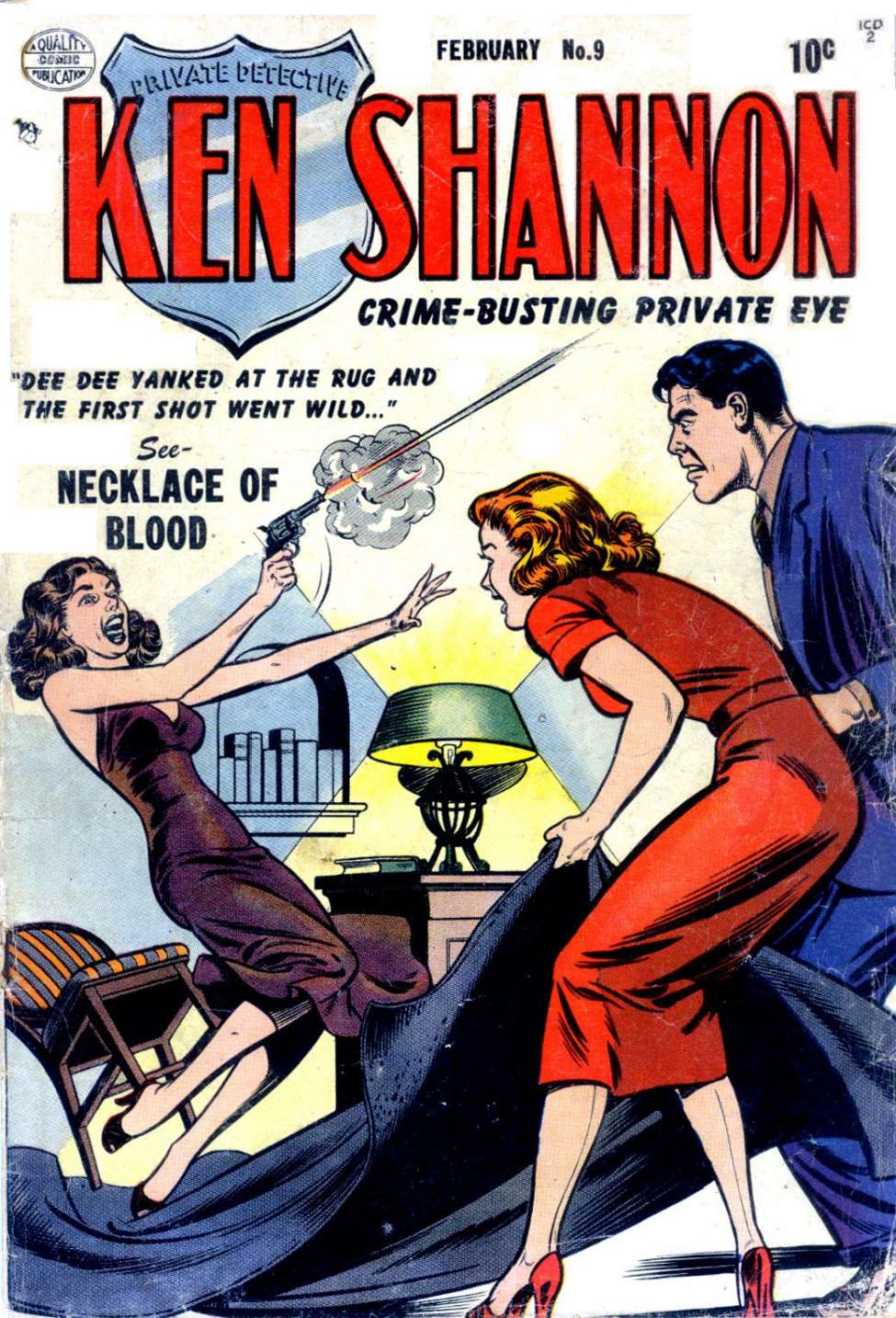 Comic Book Cover For Ken Shannon 9