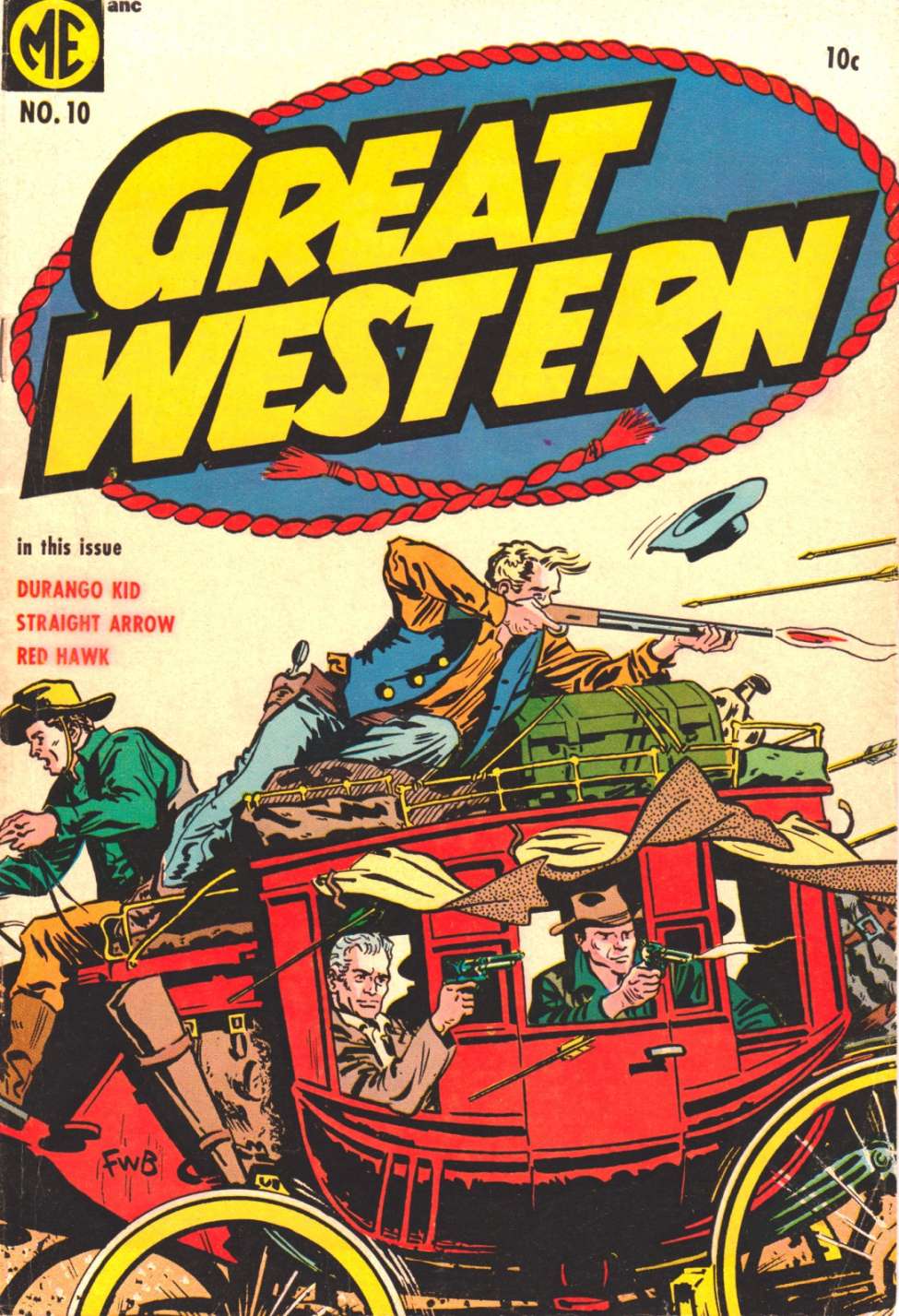Comic Book Cover For Great Western 10
