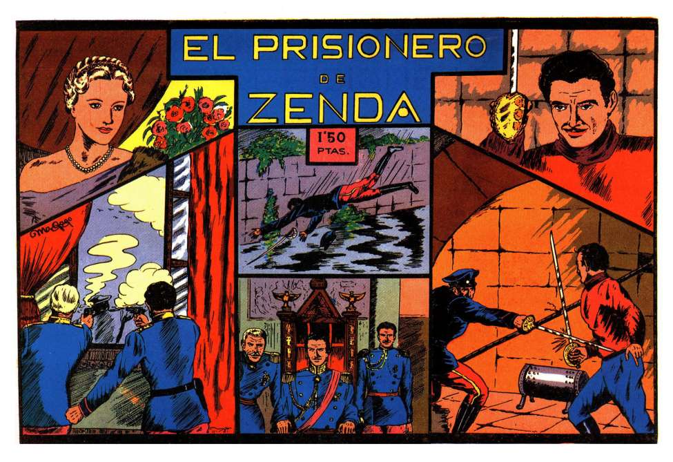 Book Cover For Selección Grandes Películas 1 - El prisionero de Zenda