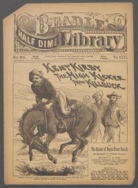 Large Thumbnail For Beadle's Half Dime Library 801 - Kent Kirby, the High Kicker from Killbuck