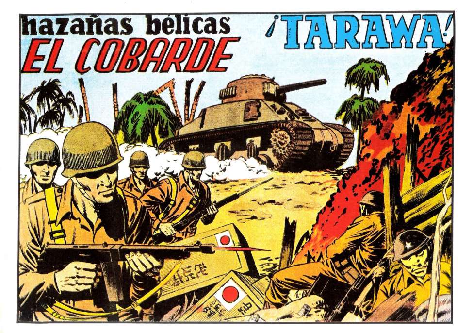 Comic Book Cover For Hazañas Belicas 2 - ¡Tarawa! - El Cobarde
